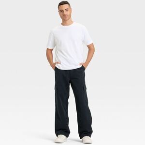Original Use - Men's Baggy Utility Pants - Original Use Black M Black